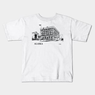 Alaska USA Kids T-Shirt